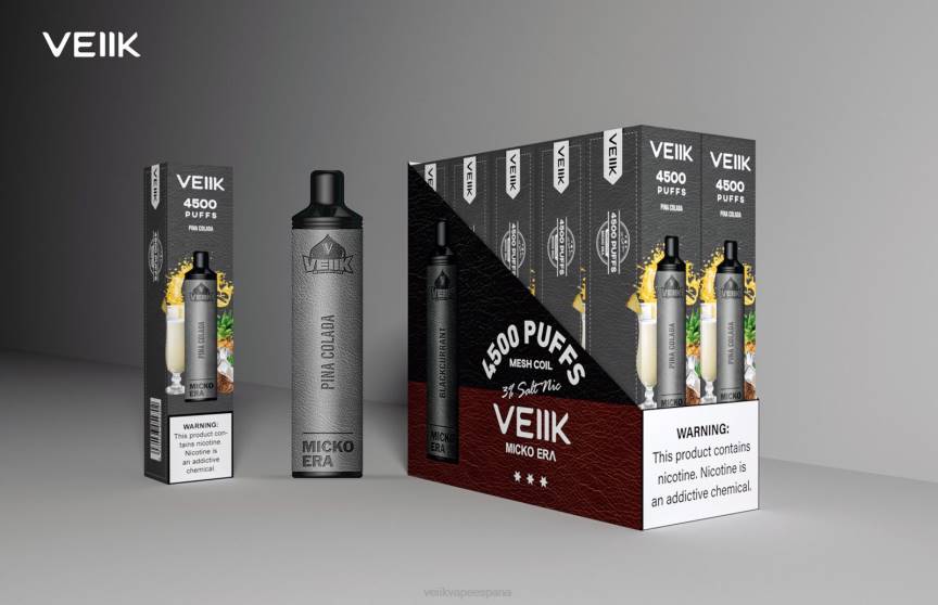 VEIIK Micko Era 4500 inhalaciones desechables de 30 mg piña colada 4N404 VEIIK vape price